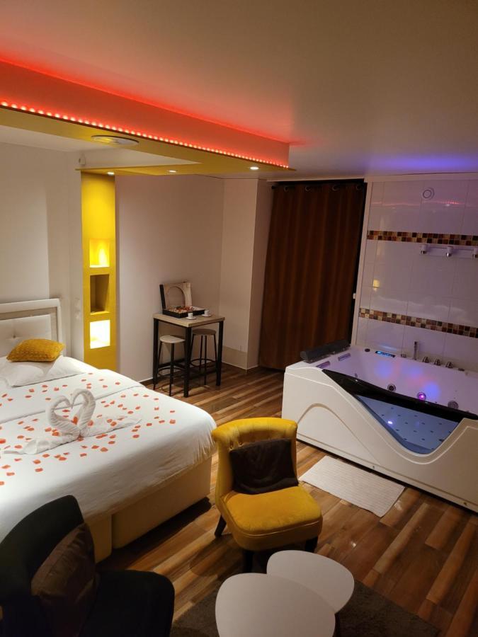 Spa Celyna Appartement Avec Jacuzzi Privatif Lião Exterior foto